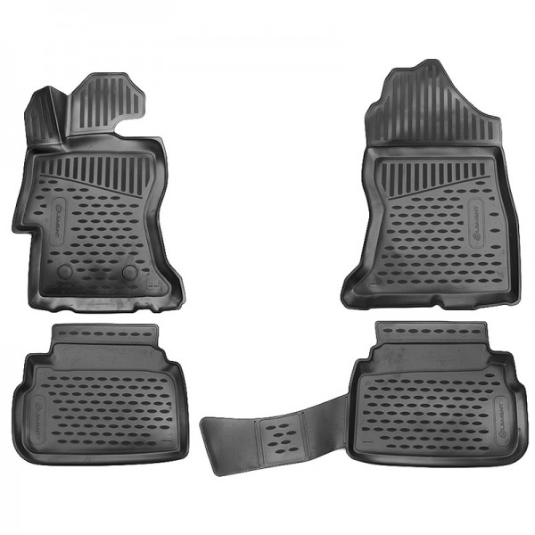 3D Patosnice SUBARU XV 2017-2022, set 4 kom.